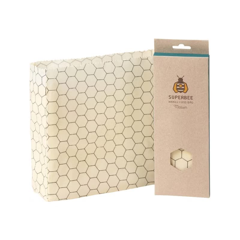 Superbee蜂蠟環保便利保鮮袋|食品袋 中號 middle