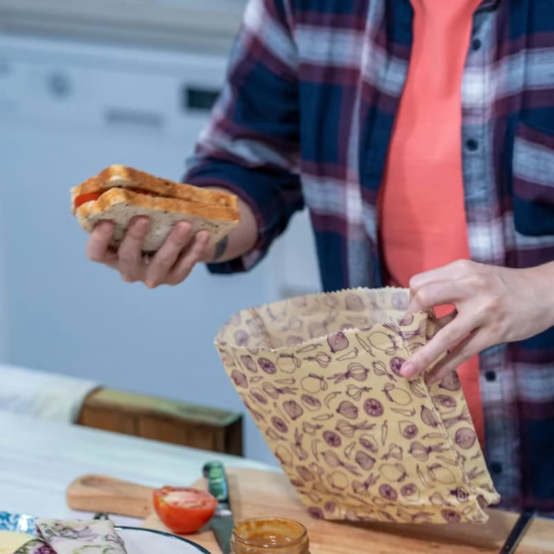 Superbee蜂蠟環保便利保鮮袋|食品袋 中號 middle