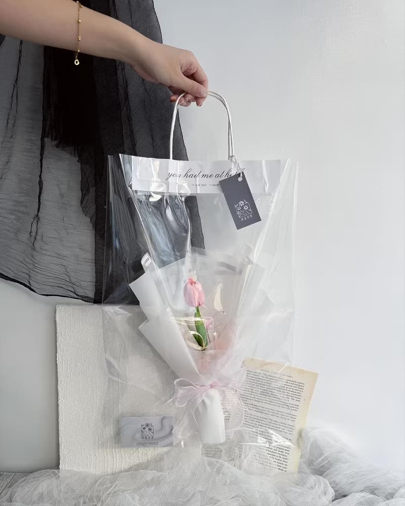 伊登花室 仿真花 鬱金香花束 單個販售