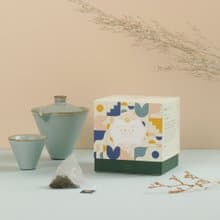 【得獎3星茶品】羽曦堂-朝曦步雲(清爽梨山烏龍)原葉茶包 15入
