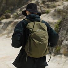 【情人節禮物】VIA山系漫遊系列 後背包 - 橄欖綠