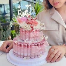 永遠有錢花生日蛋糕/生日禮物/父親節禮物/母親節禮物/交換禮物