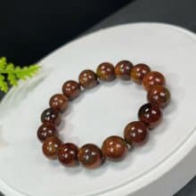 精品南非彼得石手串12mm高瓷多彩油畫風手錬女能量凈化靈性開發