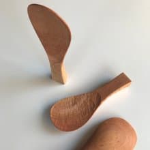 山桜の立つしゃもじ