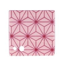 絕版品 季節圖案系列香立 粉紅麻之葉(彌豆子)