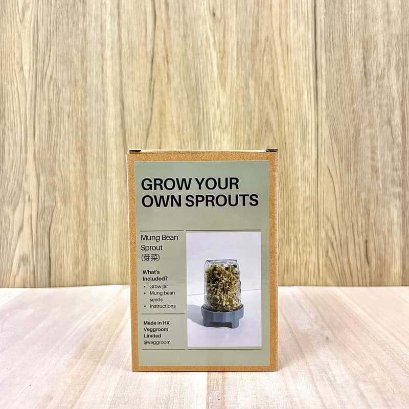 【種植教學系列】【環保禮物】 芽菜種植瓶+種子 交換聖誕禮物