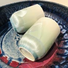 台灣製造 晶花系列 一組兩入杯 結晶釉 漸層 限量