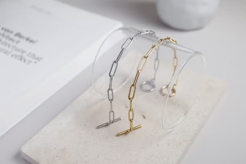 【現貨24HR出貨】Basics。長方形刻花手鍊