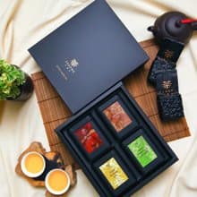 【TeaOne I 原葉茶罐禮盒】四款台灣茶品、最佳伴手茶禮