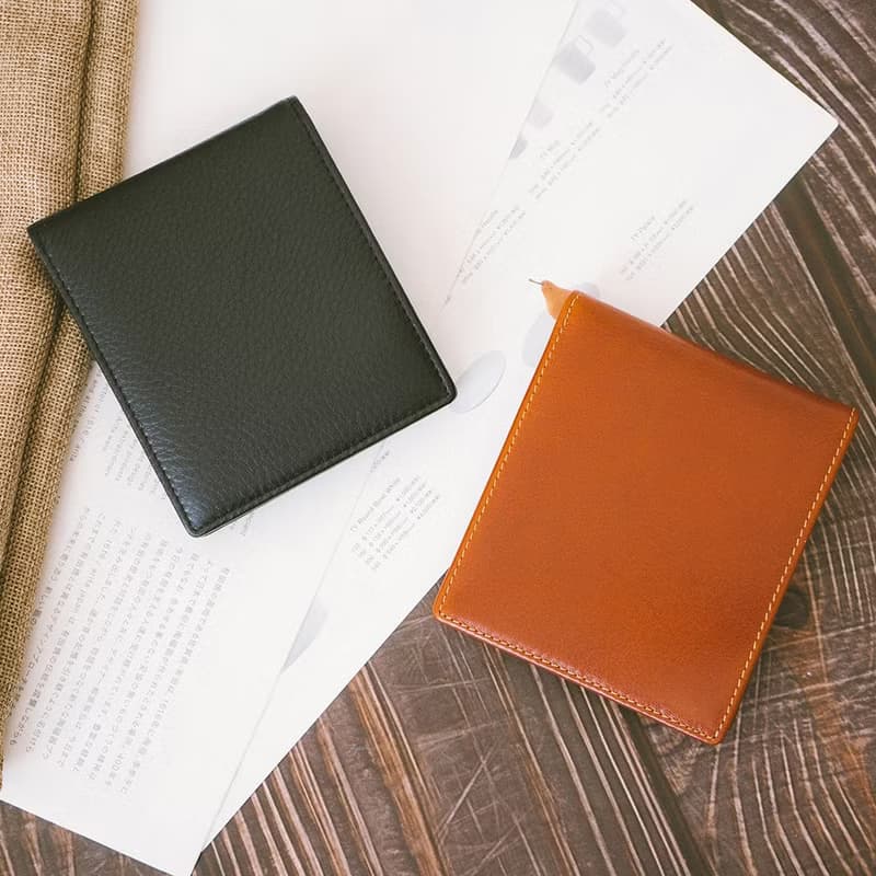 【禮盒】抽取式真皮拉鍊短夾 X518 黑