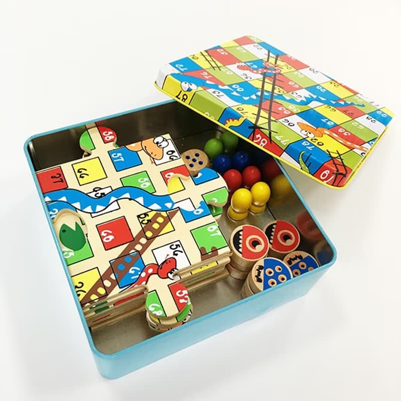 益智遊戲 蛇棋與井字遊戲