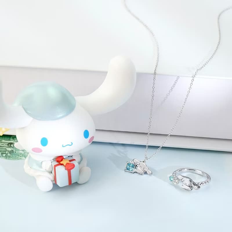 Small Gift for U系列-Cinnamoroll 大耳狗喜拿禮物純銀項鍊