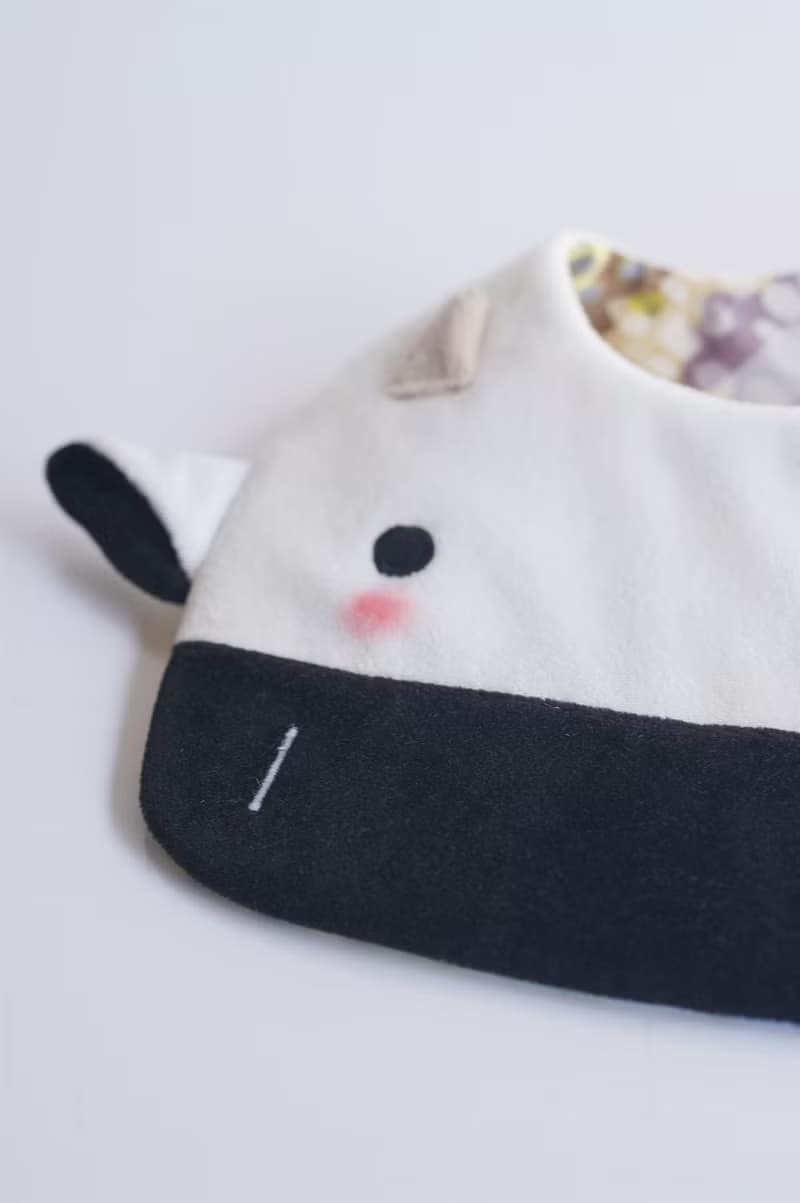 Bucute牛牛口水巾/寶寶的彌月禮物/口水巾/彌月