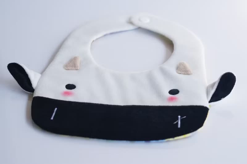 Bucute牛牛口水巾/寶寶的彌月禮物/口水巾/彌月