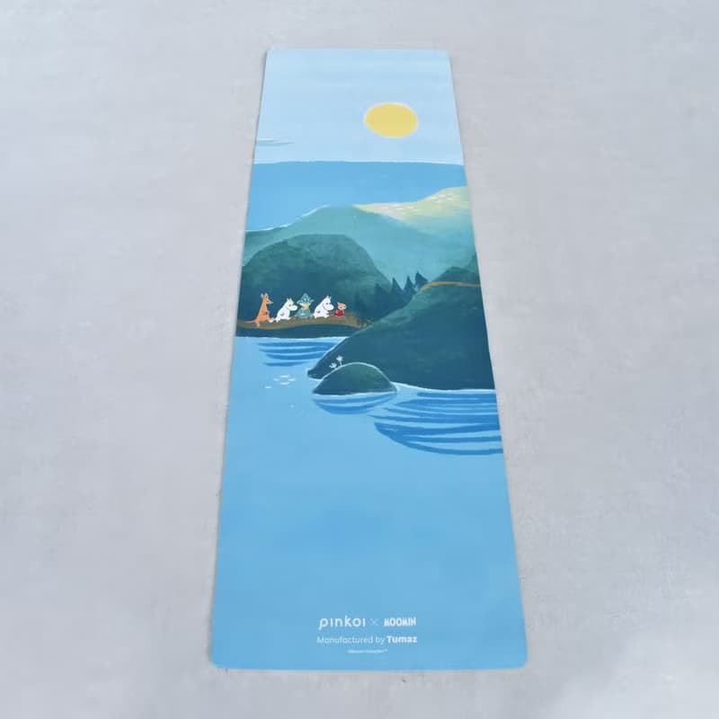 【Pinkoi x Moomin】麂皮瑜珈墊+棉袋 現貨免運  | 正版授權