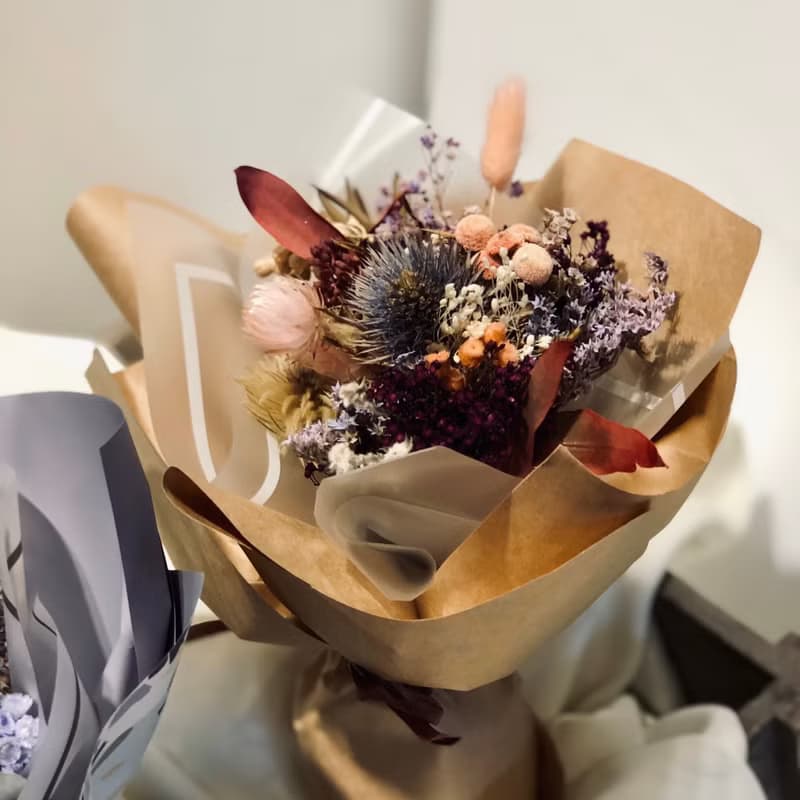 薰衣草乾燥花束 自然風 畢業花束| 生日 畢業季首選 |台北可自取