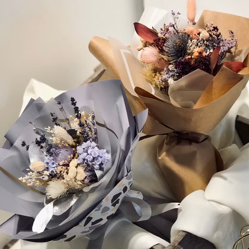 薰衣草乾燥花束 自然風 畢業花束| 生日 畢業季首選 |台北可自取