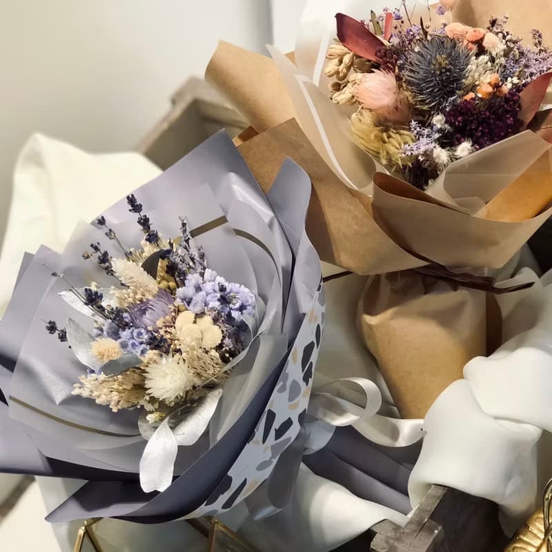 薰衣草乾燥花束 自然風 畢業花束| 生日 畢業季首選 |台北可自取