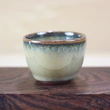 【母親節禮物】80ml 天目釉 日式手工茶杯 鶯歌名家葉敏祥手作