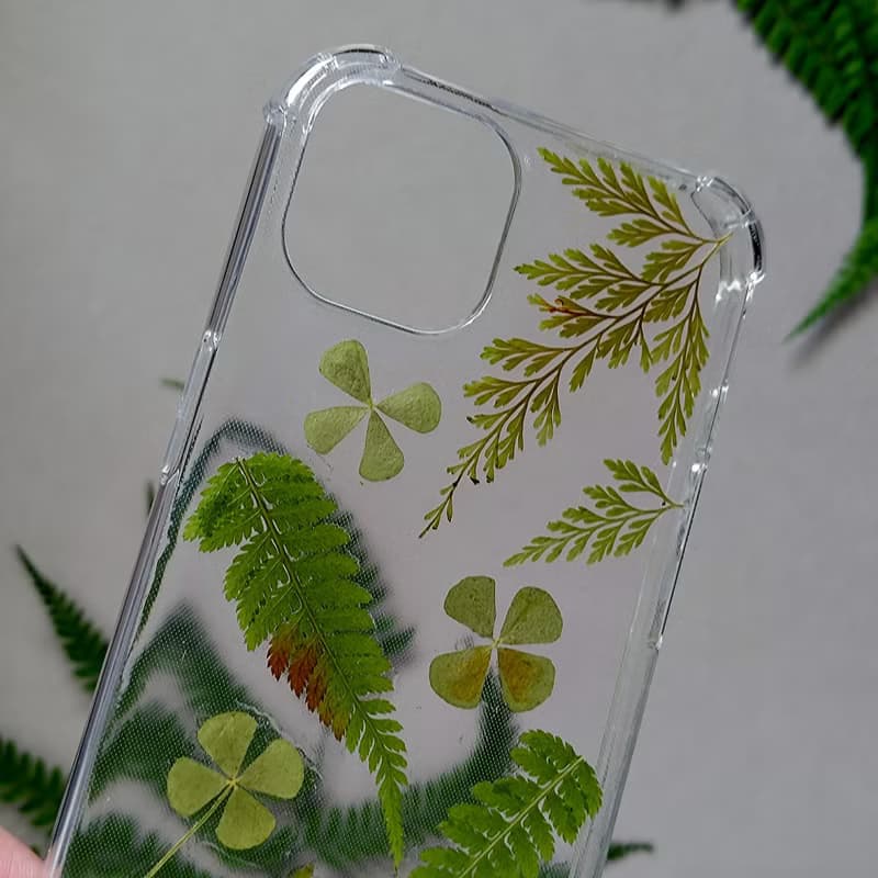 【f.phone】壓花手機殼│永生花│乾燥花