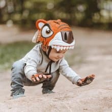 【MAF蔓侒菲】crazysafety/恐龍/安全帽/3D造型/學步帽