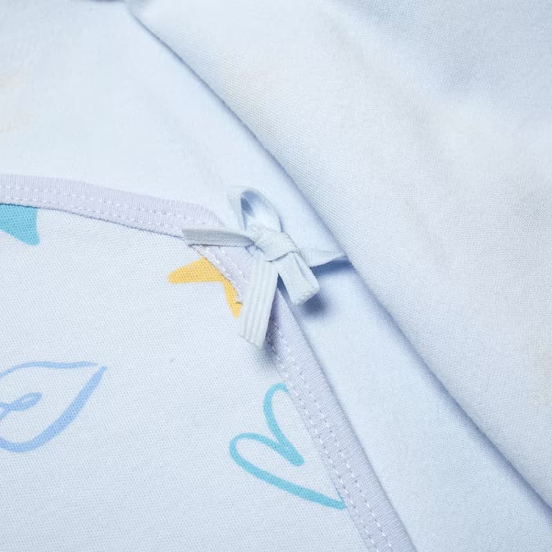 【秋冬新時尚】厚-新生兒純棉肚衣。護手反摺l綁帶開襟-3M/6M-MIT