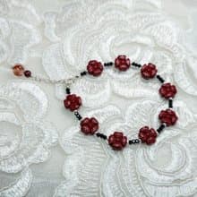 手鍊 朱砂 紫金砂 黑尖晶石 手珠 925銀 寶石 紅石榴石 南紅瑪瑙