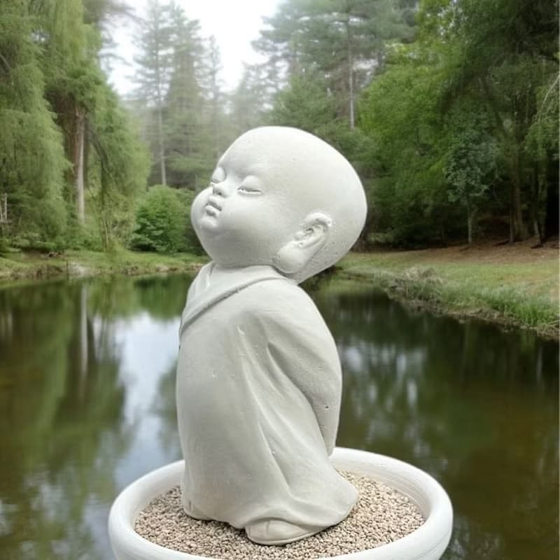 靜謐之美學 淨念吉祥小佛之(惟心)小盤套組  精緻台灣文創禮品