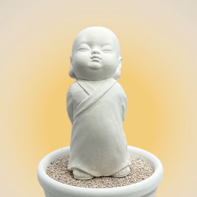 靜謐之美學 淨念吉祥小佛之(惟心)小盤套組  精緻台灣文創禮品