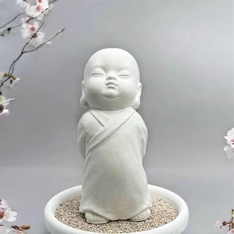 靜謐之美學 淨念吉祥小佛之(惟心)小盤套組  精緻台灣文創禮品