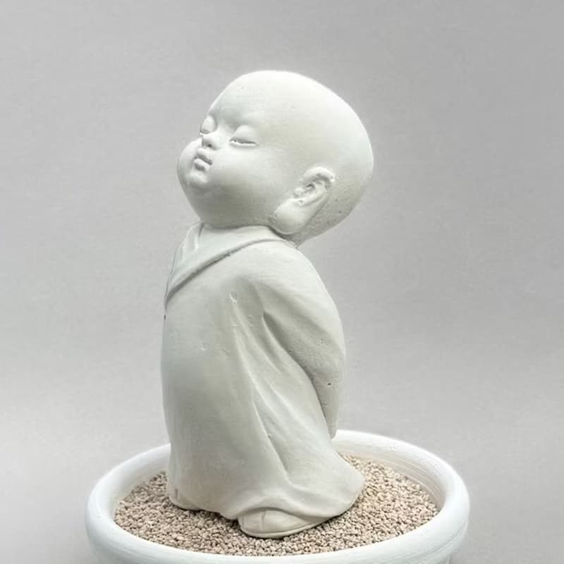 靜謐之美學 淨念吉祥小佛之(惟心)小盤套組  精緻台灣文創禮品