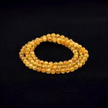 寶麗金珠寶-天然鈦晶三圈手鍊