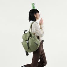 【FW25全新Wander系列】RORY 日常隨身背包 中號 (草綠色)