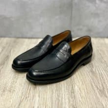 固特異手工便士樂福鞋 Goodyear Welt Half-strap Penny Loafer