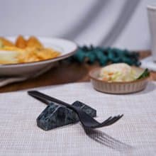 蛇紋石山脈型筷架 | 質感生活、新婚禮品、開業禮物、咖啡廳擺飾