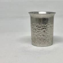 清酒杯/燒酌杯/翻口型純錫酒杯(小杯),青冶金工手作鍛打純錫杯