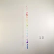 DIY-KIT|Helsinki Dawn Market-Rainbow-Round |Shell Wind Chime Mobile|#0-460