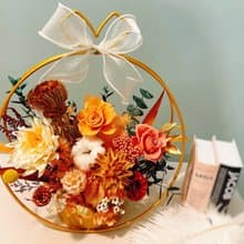 Miss。花謎 禮物桌花 鐵藝花禮 盆花 開幕花禮 情人