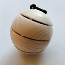 音が鳴るオブジェ 単体 Lサイズ(直径6cm) 和音カスタネット ボール３