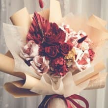 鈔票花束/有錢花花束/紙鈔花束/錢花花束/生日禮物/情人節/不凋花