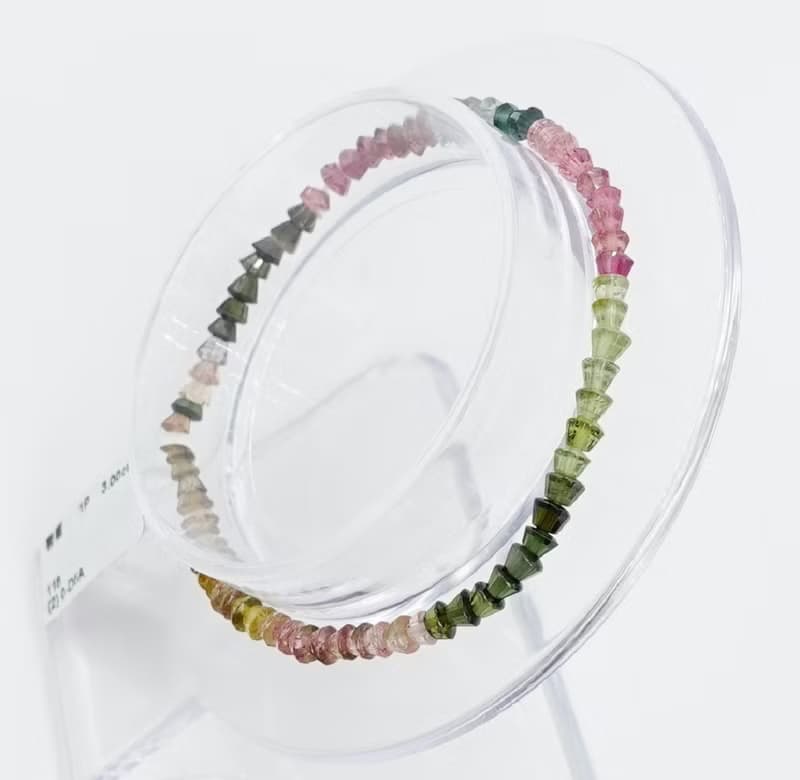 寶麗金珠寶-天然彩色碧璽手鍊