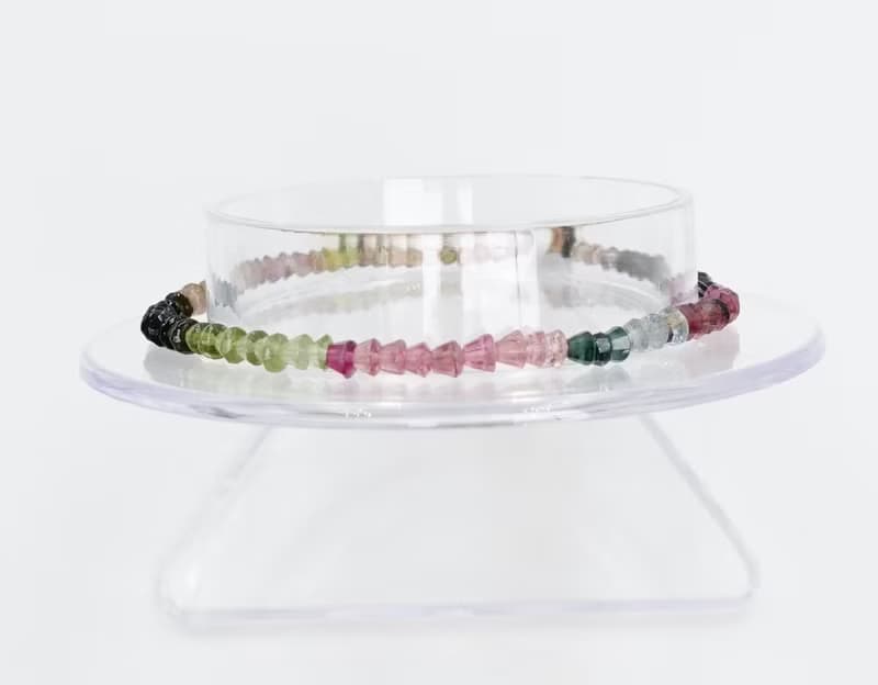 寶麗金珠寶-天然彩色碧璽手鍊