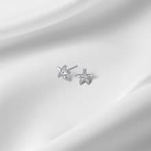 925純銀 | 小海星_耳環