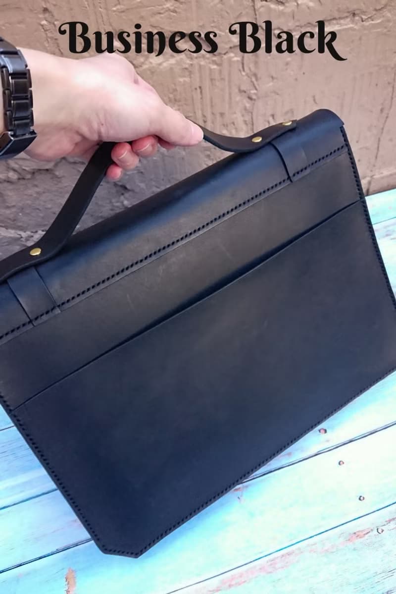 尊爵黑英倫風側背包。手工縫製。訂製。型男禮物