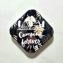 Camping Forever 永遠露營 晶雕鶯歌陶瓷杯墊