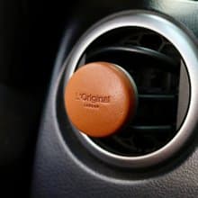 【官方總代理】英國 L'Original 皇家小羊皮車用香氛禮盒 干邑棕