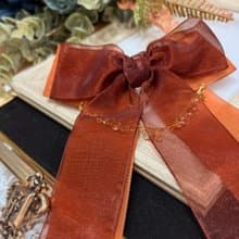 【情人巧克力】髮夾│蝴蝶結│手作髮飾