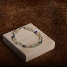 【神山晶礦】鈦金葡萄手鍊 /鈦金/葡萄/綠碧璽/青金石/橄欖石