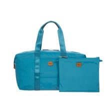【BRIC' S】X-Bag 2合1摺疊旅行袋(中)- 天空藍