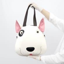 Bull terrier shoulder bag, laptop bag, large bag for animal lovers.